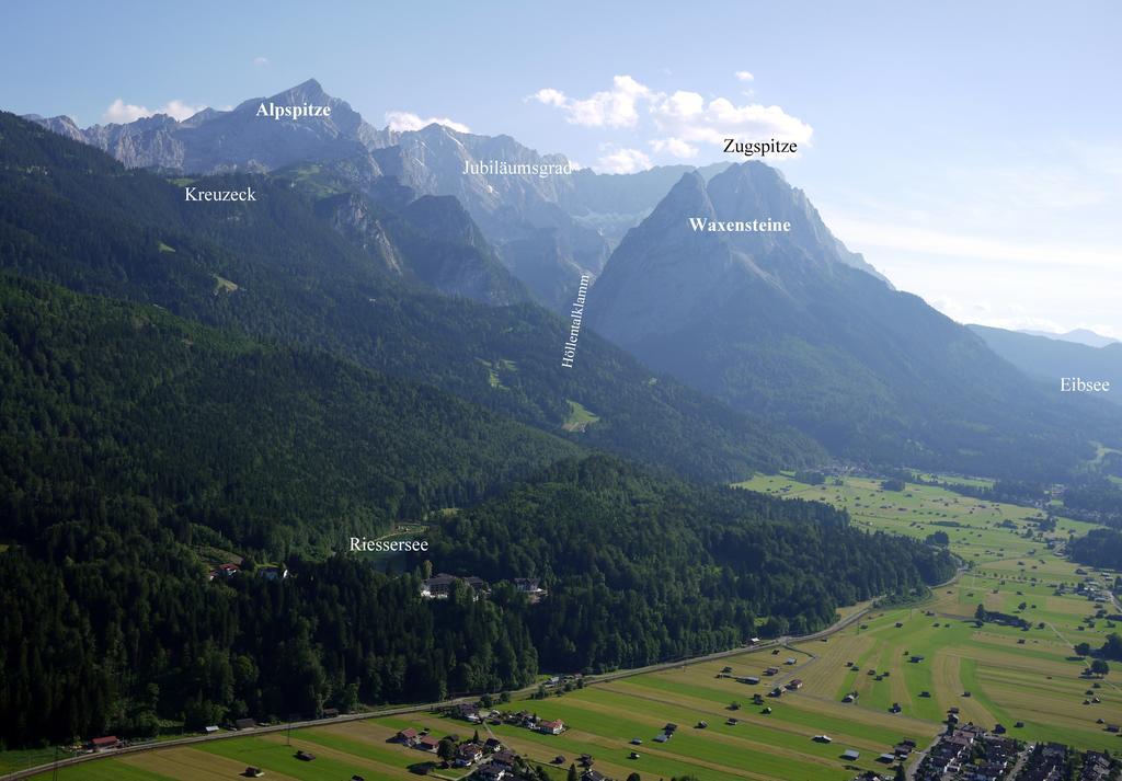 Hotel Garni Brunnthaler Garmisch-Partenkirchen járás Kültér fotó